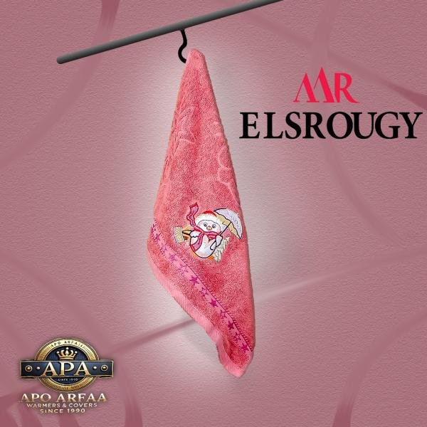 مناشف حمام فاخرة من القطن الناعم شكل كرتون بطريق