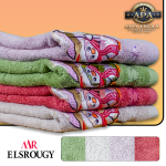 مناشف حمام فاخرة من القطن الناعم شكل كرتون بطريق