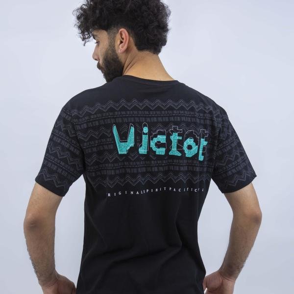 تشيرت رجالي بينيه بأكمام قصيرة وقبة دائرية