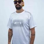 تشيرت رجالي بينيه بأكمام قصيرة وقبة دائرية