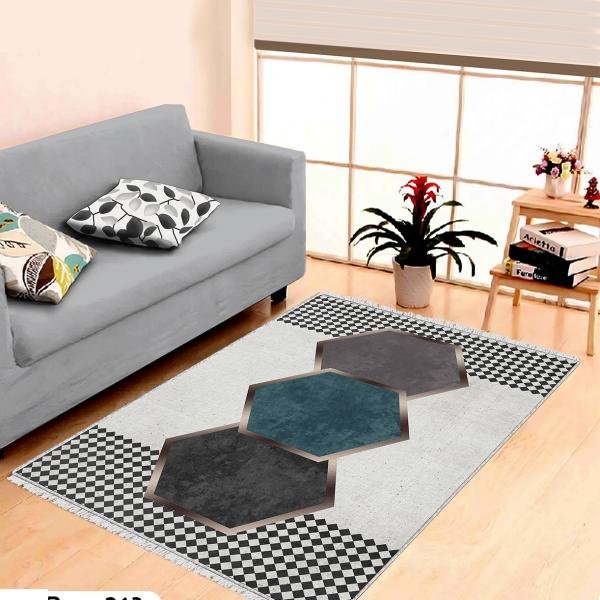 حافظة سجاد ثري دي بديل السجاد خامة جبلان وظهر دوتس معالج ضد الانزلاق كود 254